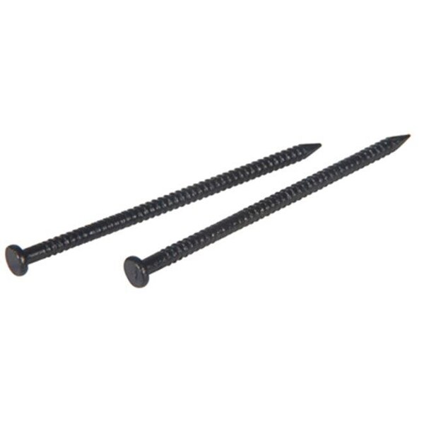 Common Nail, 1-5/8 in L, Black Finish